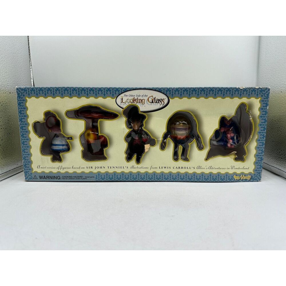 The Other Side Of The Looking Glass Toy Vault Box Alice Lewis Carroll READ